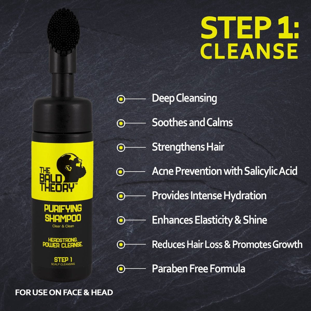 THE BALD THEORY Bald Head Care Set – 3-piece