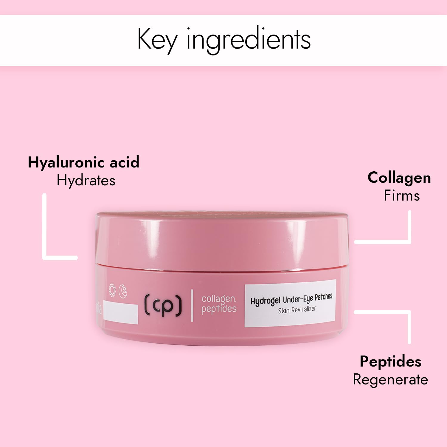 SKINCYCLOPEDIA : patchs pour les yeux au collagène – 60 pièces pour raffermir le contour des yeux