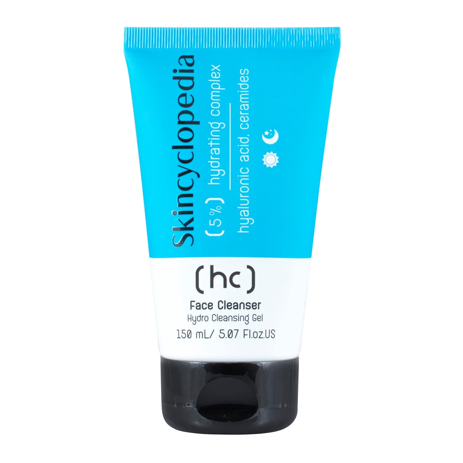 SKINCYCLOPEDIA Gesichtsreiniger – 5% Feuchtigkeitskomplex 150ml Made in EU