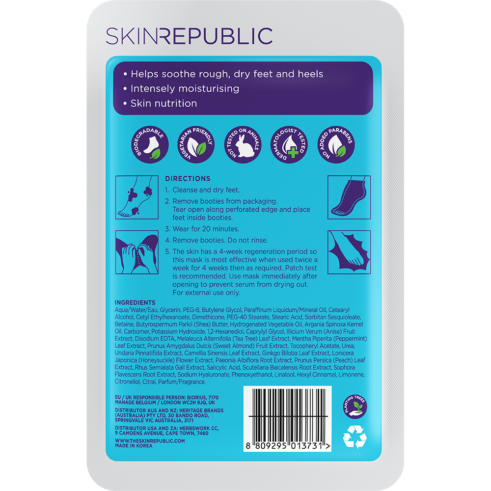 SKIN REPUBLIC Foot Repair - Pflege für trockene Füsse