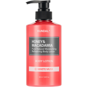 KUNDAL Honey & Macadamia Body Lotion White Musk 500ml – K-Beauty Körperlotion White Musk