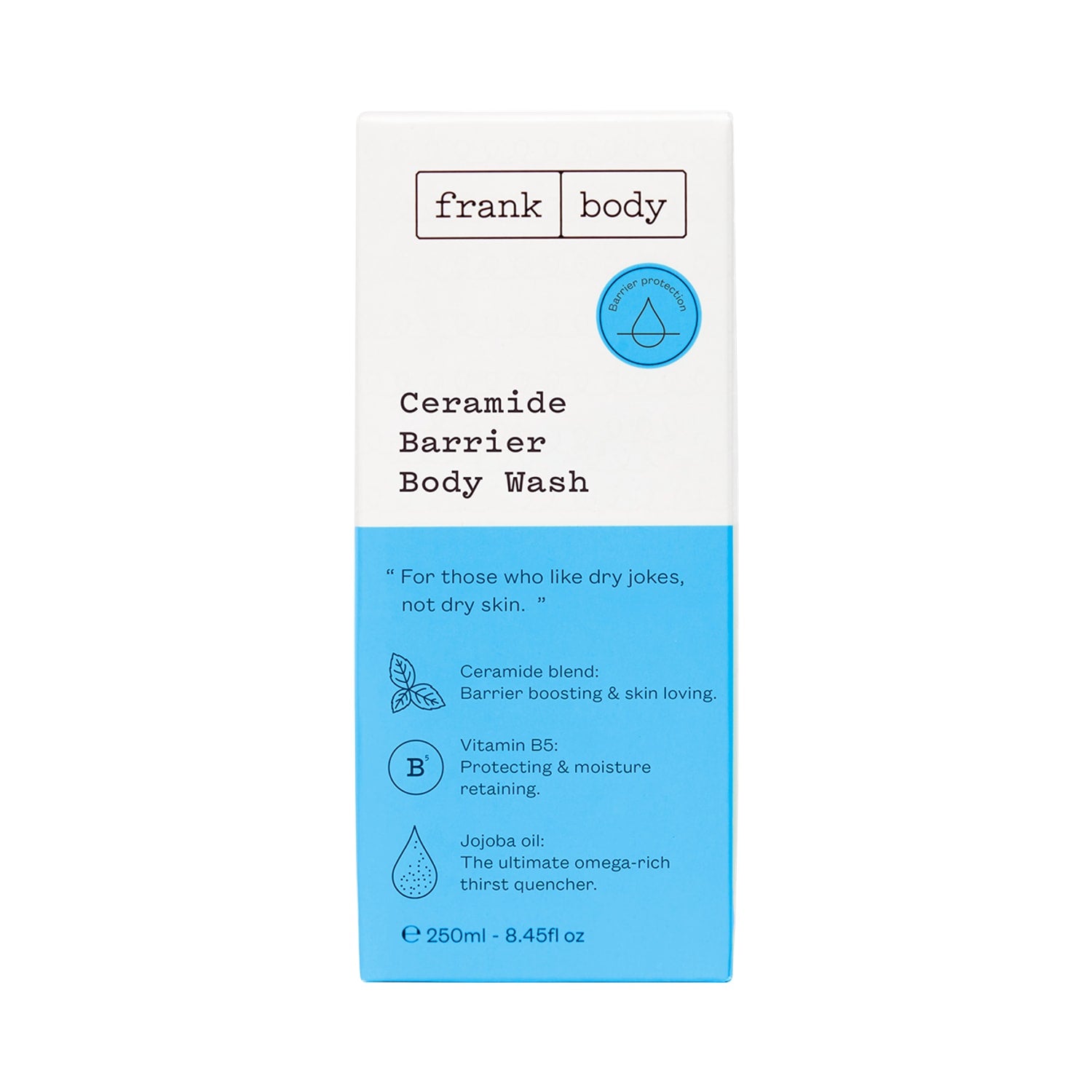 FRANK BODY Ceramide Barrier Body Wash 250ml