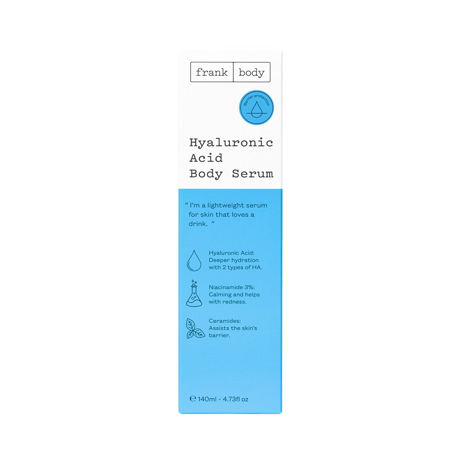 FRANK BODY Hyaluronic Acid Body Serum 140ml