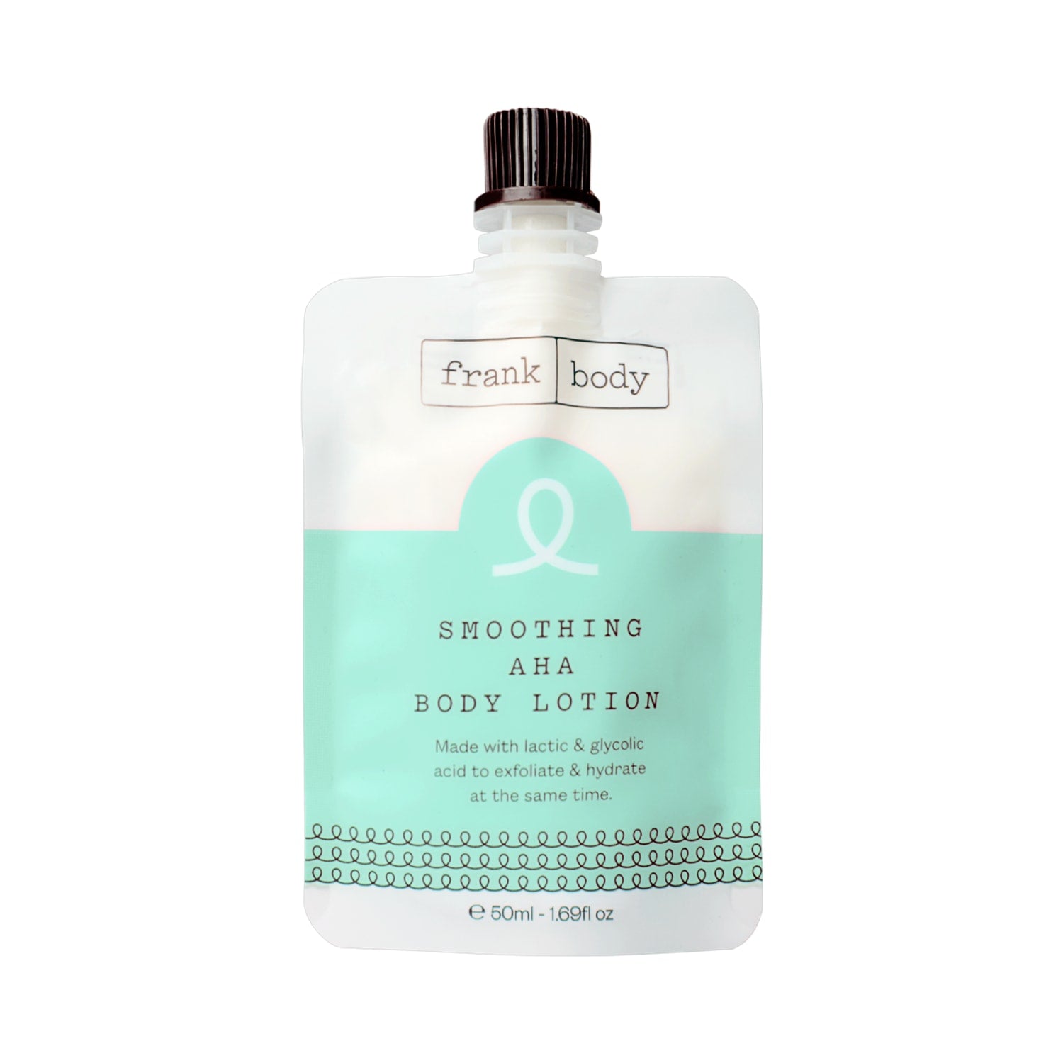 FRANK BODY Smoothing AHA Body Lotion (ON-THE-GO) 50ml