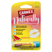 CARMEX Stick Naturally Watermelon Lippenbalsam – Wassermelonenduft, kribbelfreie Naturally-Linie, 4.25g