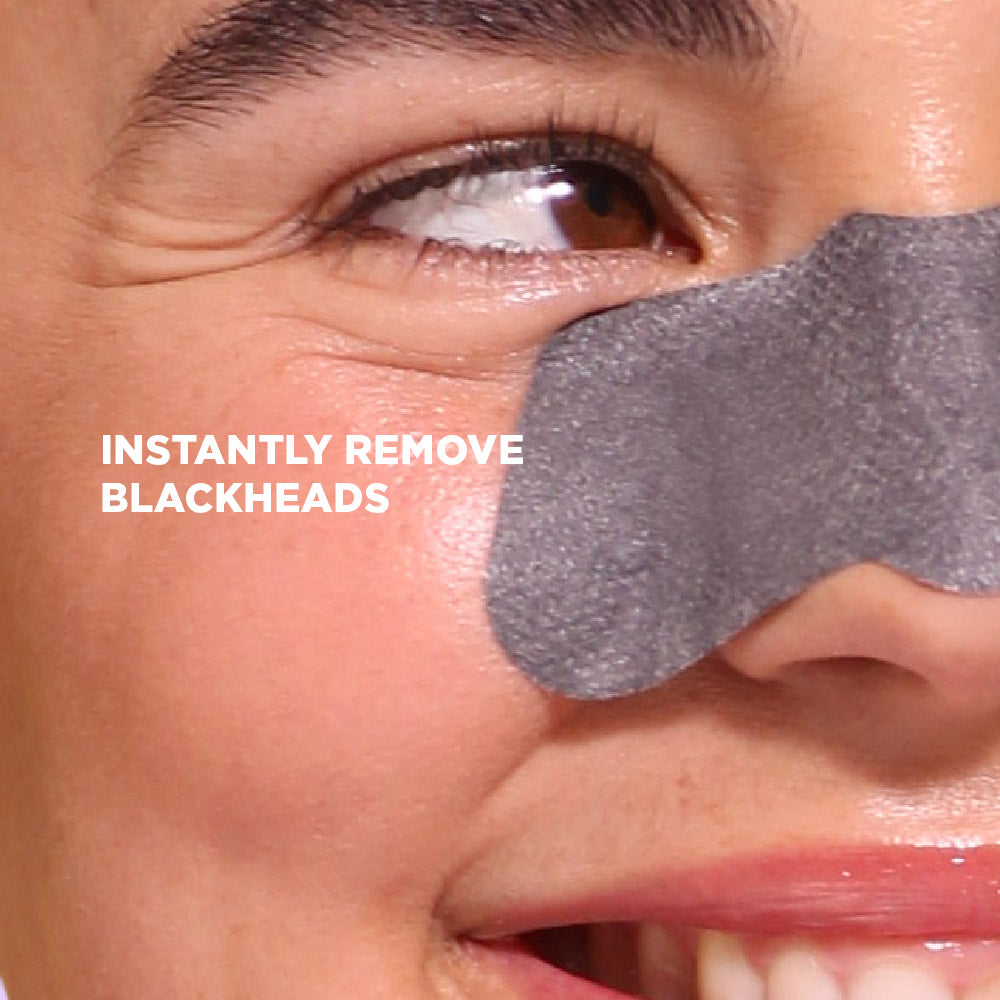 SKIN REPUBLIC Charcoal Nose Strips – 6x K-Beauty Mitesser-Entferner