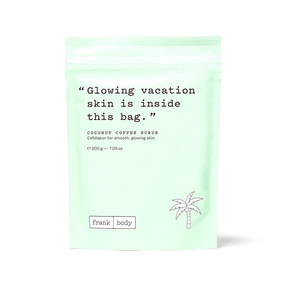 FRANK BODY Coconut Coffee Scrub 200g – Produktbild