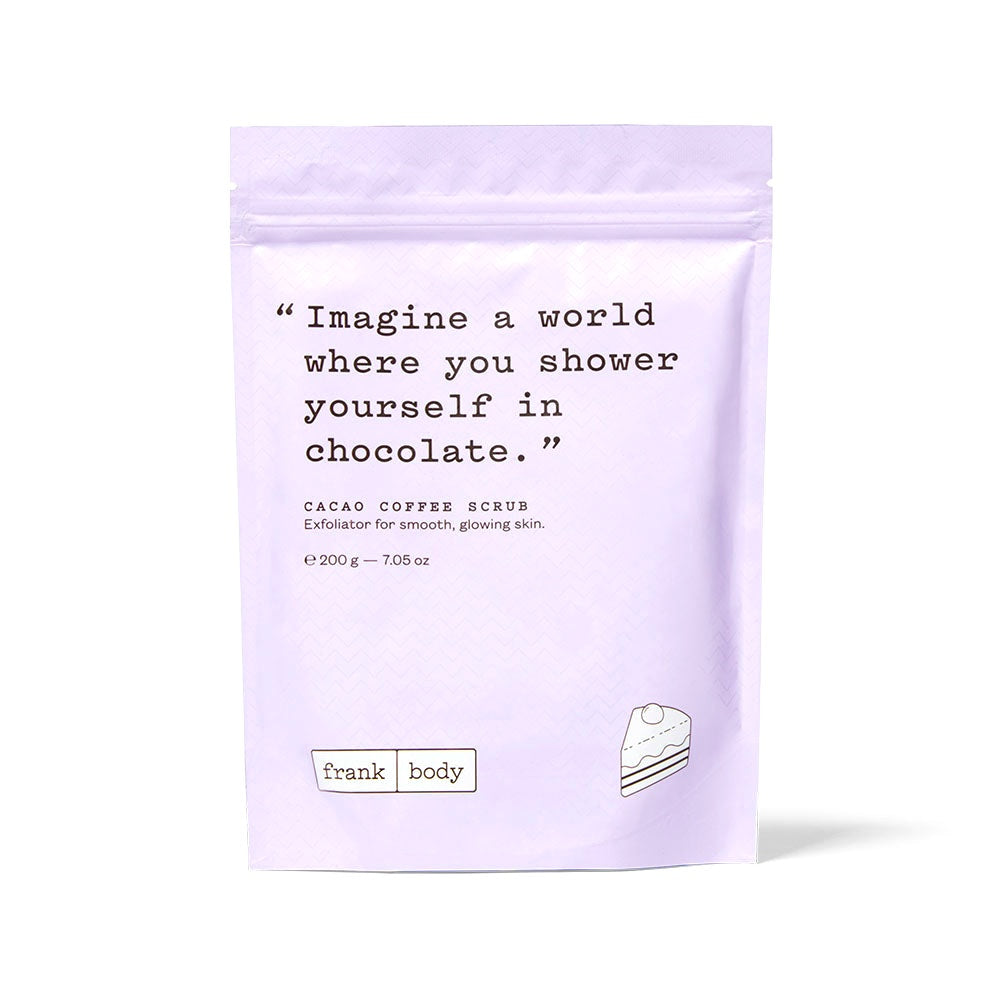 FRANK BODY Cacao Coffee Scrub 200g – Produktbild