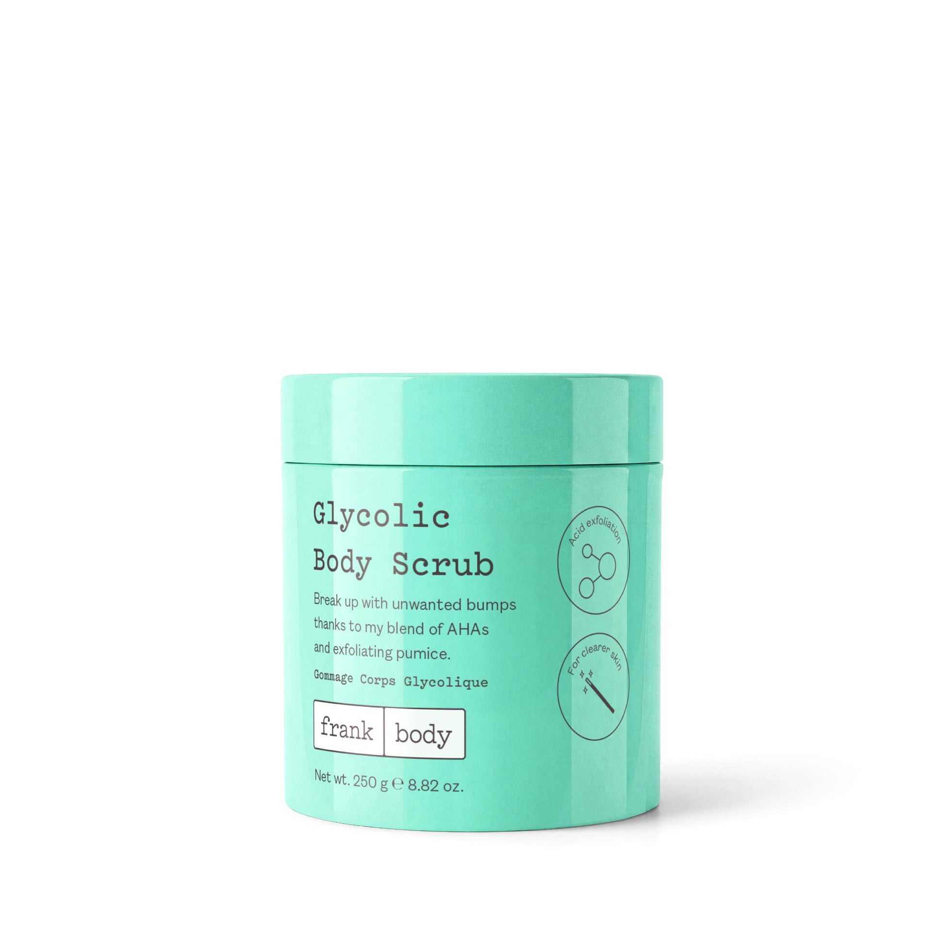 FRANK BODY Glycolic Body Scrub 250g – Produktbild