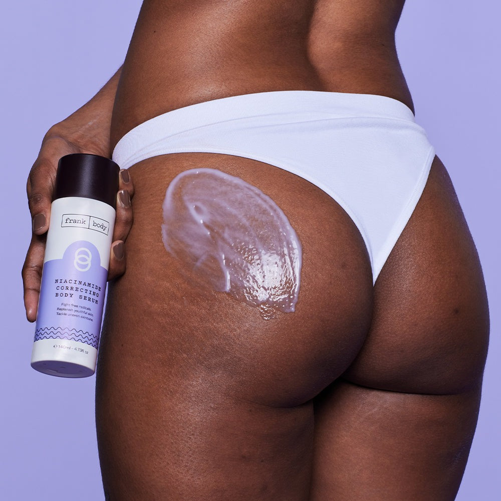 FRANK BODY Niacinamide Correcting Body Serum 140ml – Anwendung 2