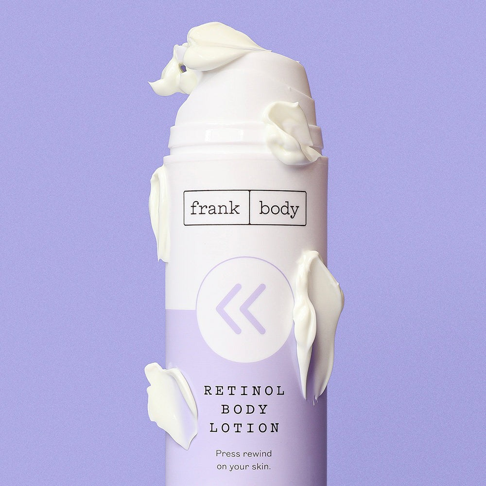 FRANK BODY Retinol Body Lotion 140ml – Anwendung 3