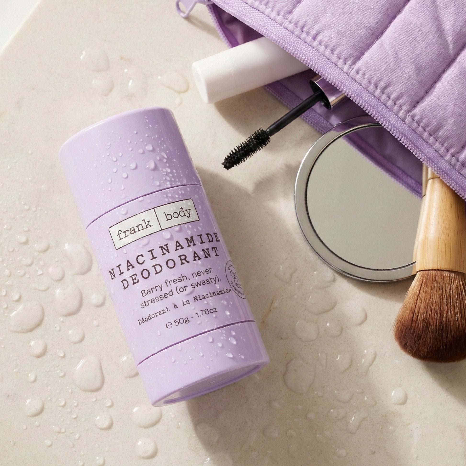 FRANK BODY Niacinamide Deodorant 50g – Anwendung 2