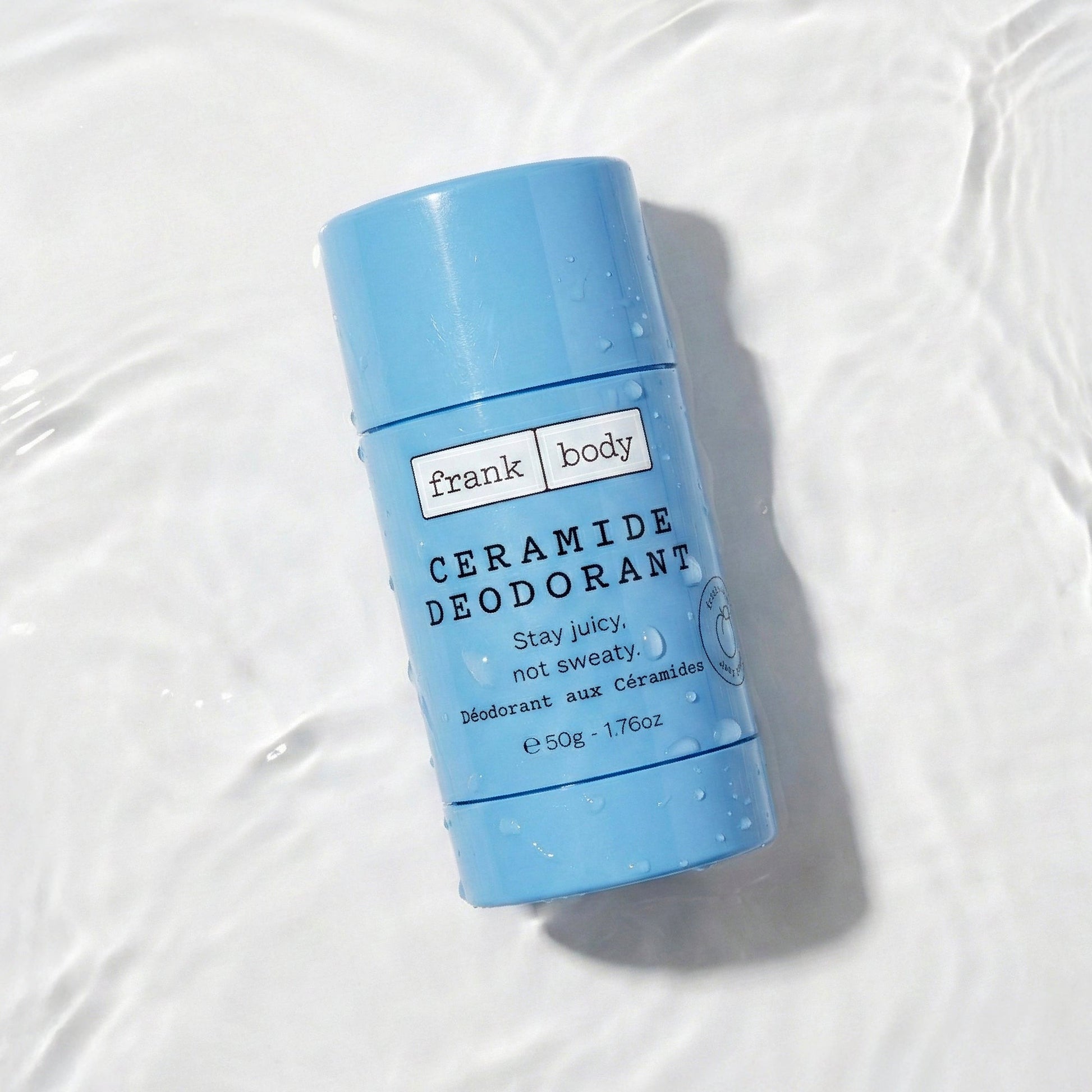 FRANK BODY Ceramide Deodorant 50g – Anwendung 2