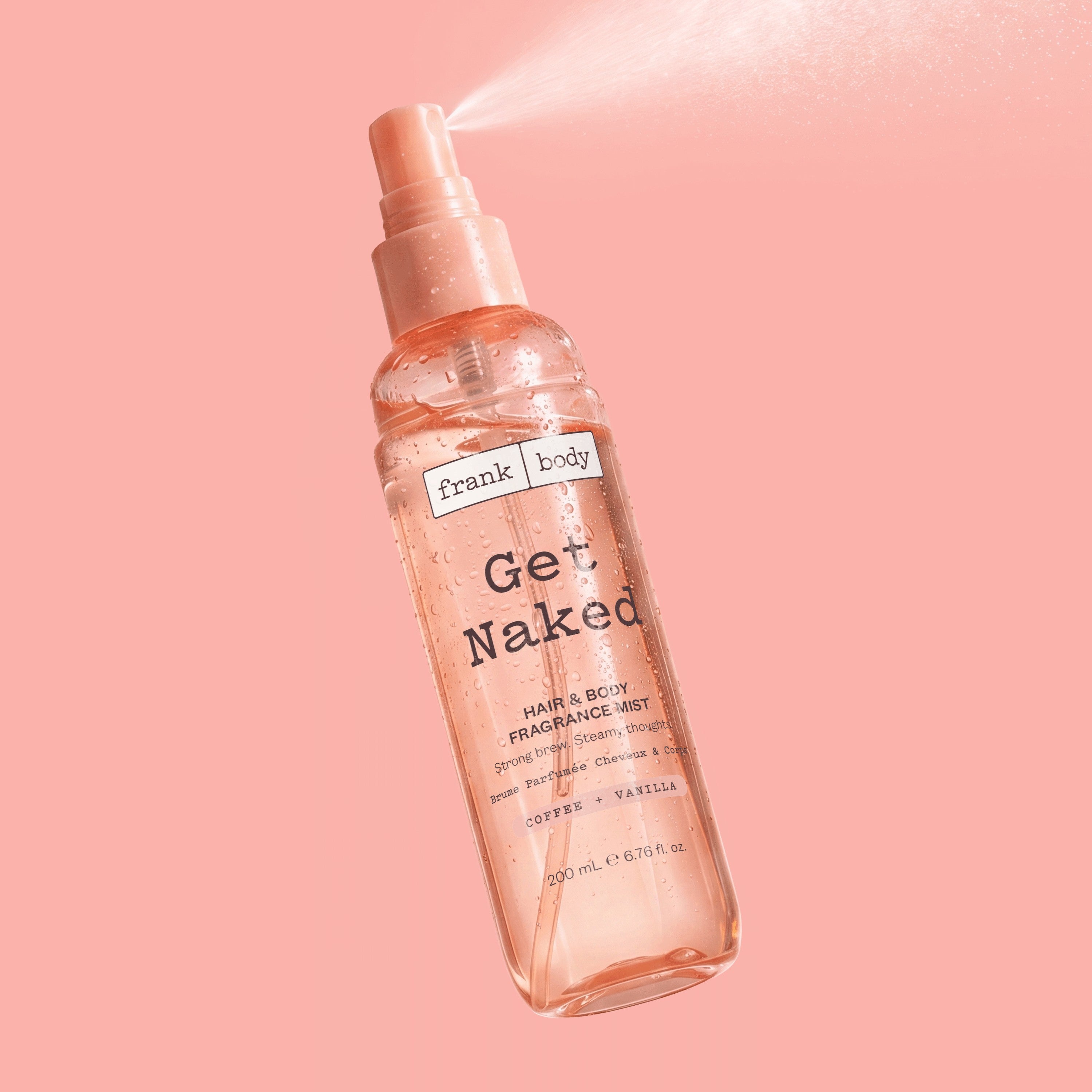 FRANK BODY Get Naked Hair & Body Fragrance Mist 200 ml – Profumo n. 3