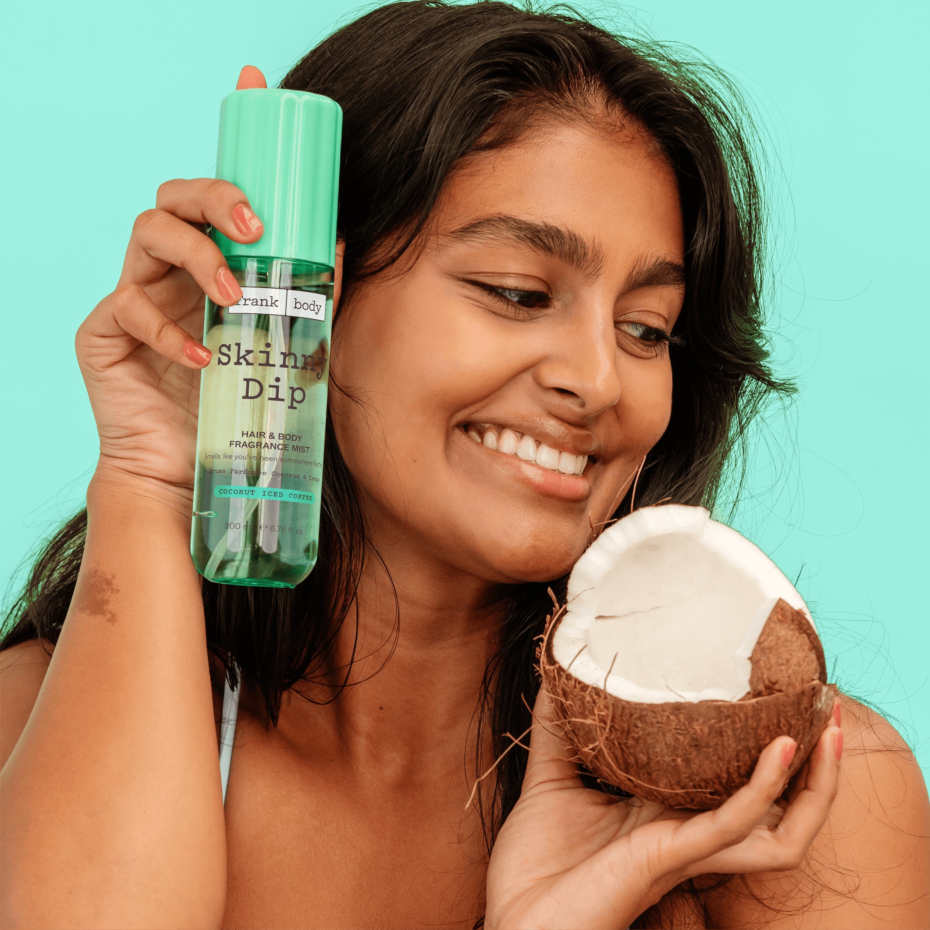 FRANK BODY Skinny Dip Hair & Body Fragrance Mist 200ml – Duftszene 1