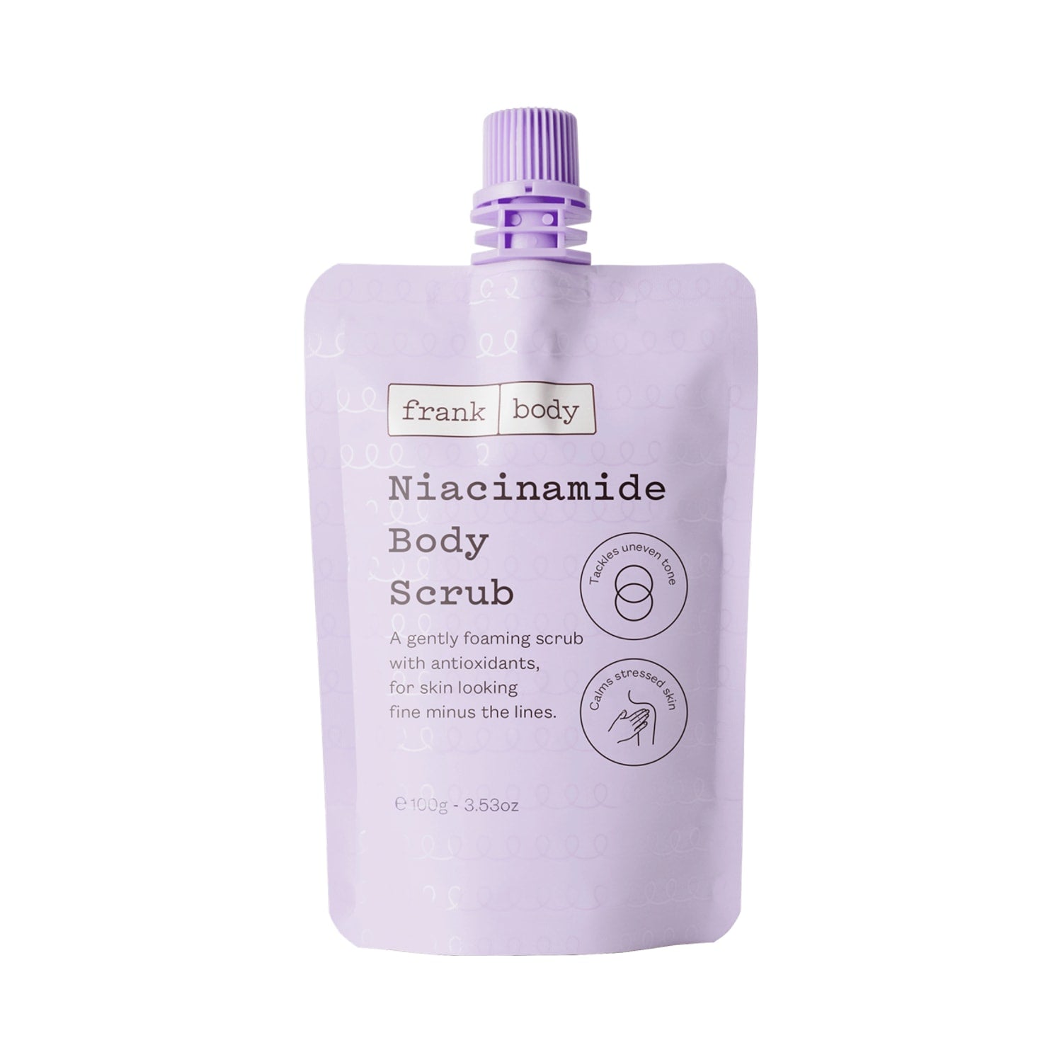 FRANK BODY Niacinamide Body Scrub (ON-THE-GO) 100g