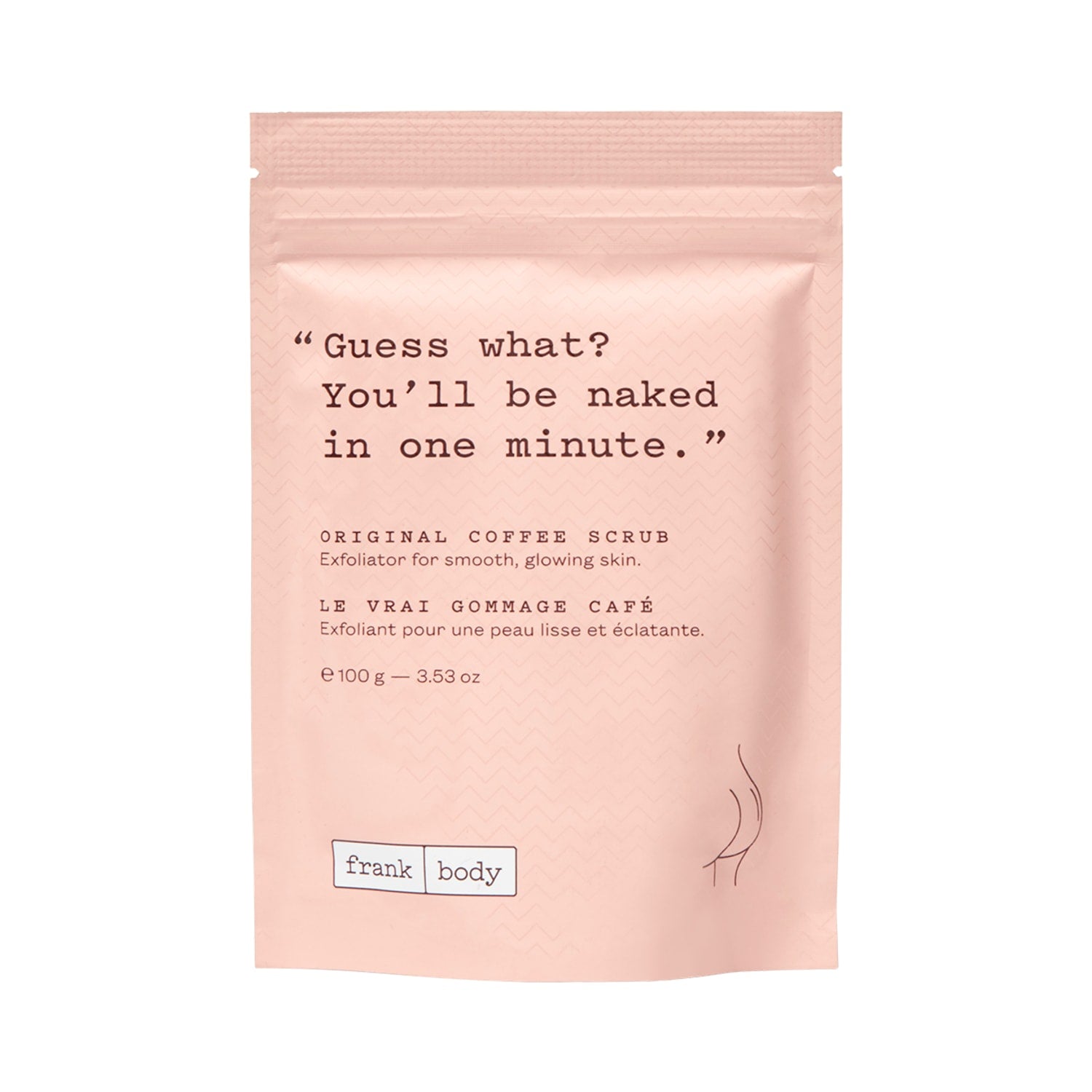 FRANK BODY Original Coffee Scrub (ON-THE-GO) 100g