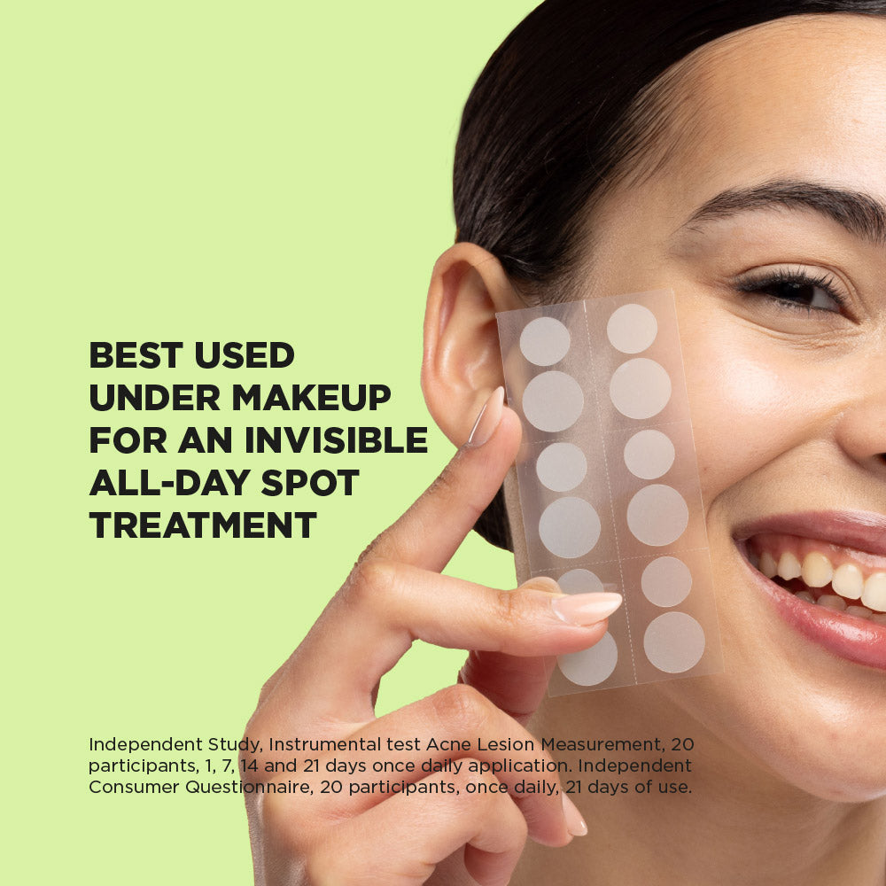SKIN REPUBLIC Spot Clear Patches – 48 patchs anti-boutons à l'acide salicylique