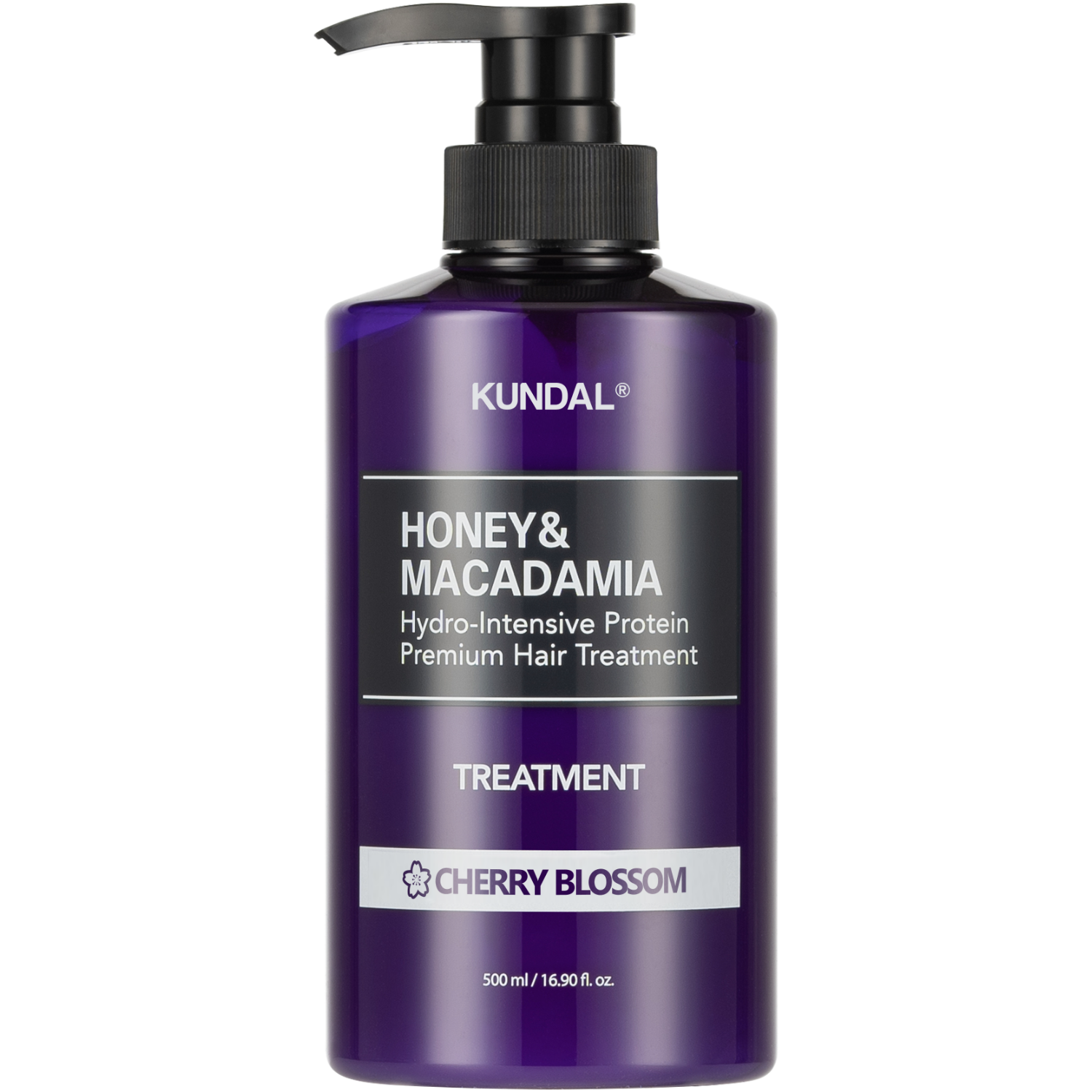 KUNDAL Honey & Macadamia Treatment Cherry Blossom – Masque capillaire à la fleur de cerisier 500 ml