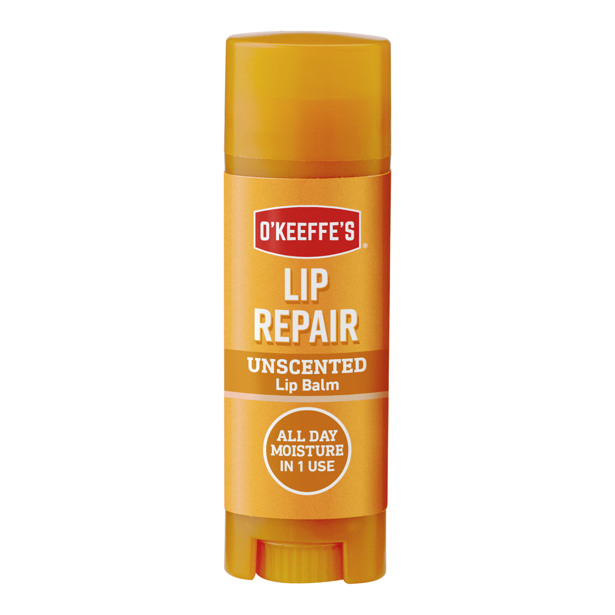 O'KEEFFE'S Lip Repair Lippenpflege unparfümiert, Stift Vorderseite