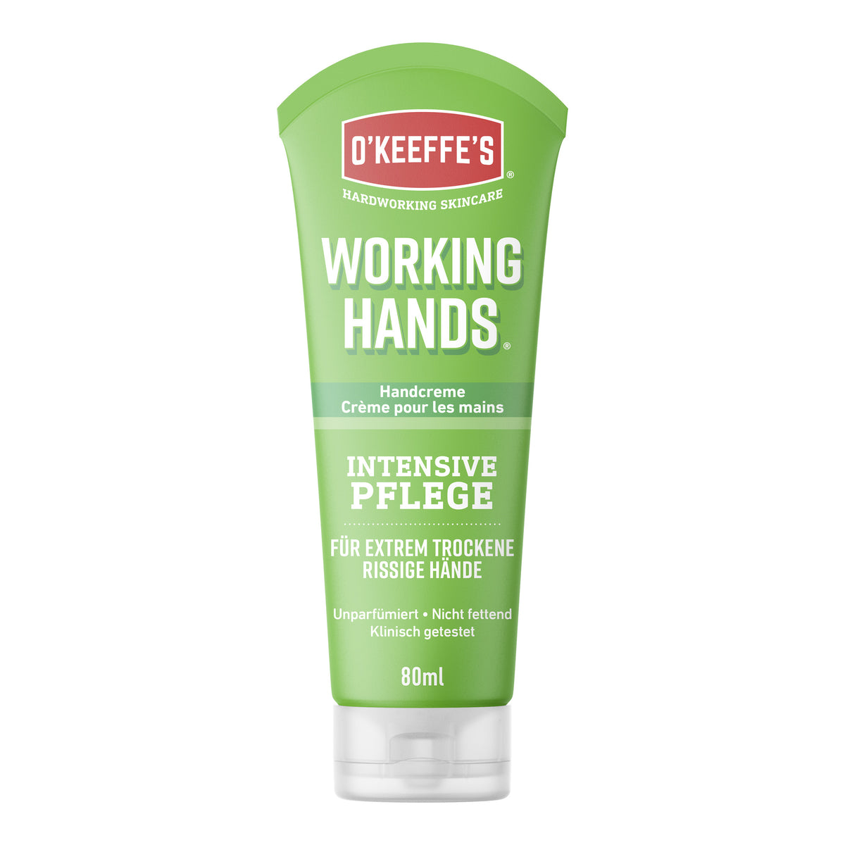 O'KEEFFE'S Working Hands Handcreme Tube 80 ml, Vorderseite