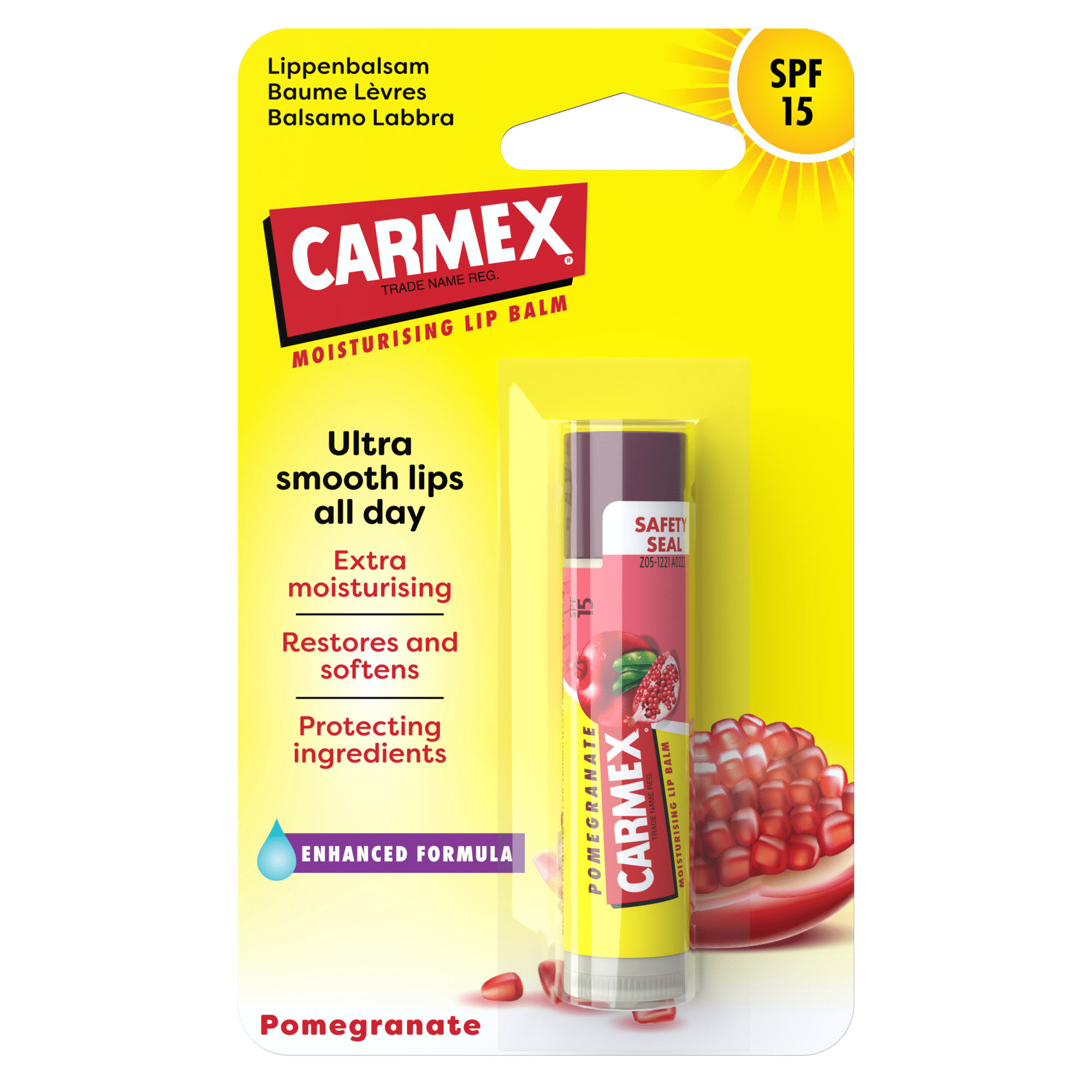 CARMEX Stick Pomegranate SPF15