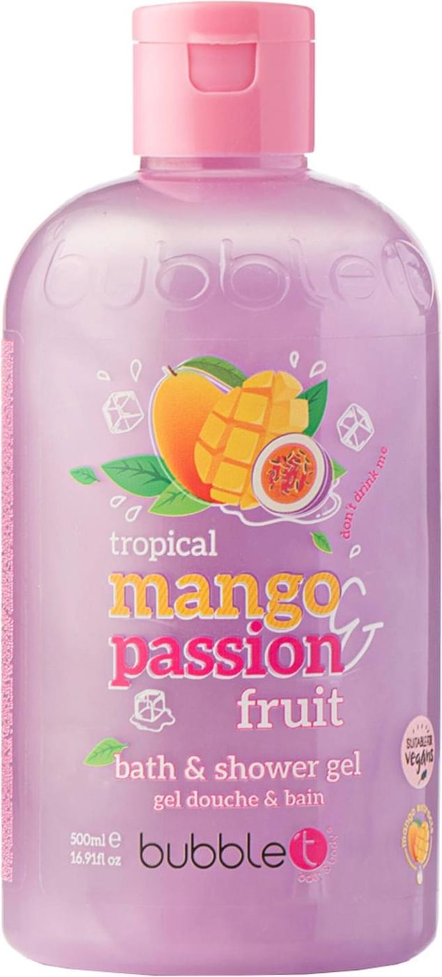 BUBBLE T Bath & Shower Gel (500ml) Mango & Passionfruit
