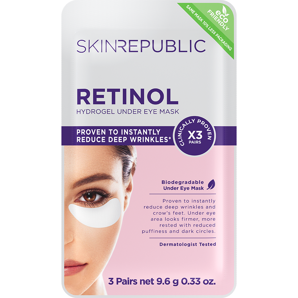 SKIN REPUBLIC Retinol Hydrogel Under Eye Patch (3 PAIRS)