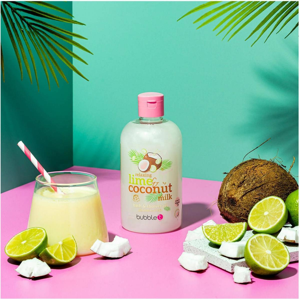 BUBBLE T Bath & Shower Gel (500ml) Coconut & Lime