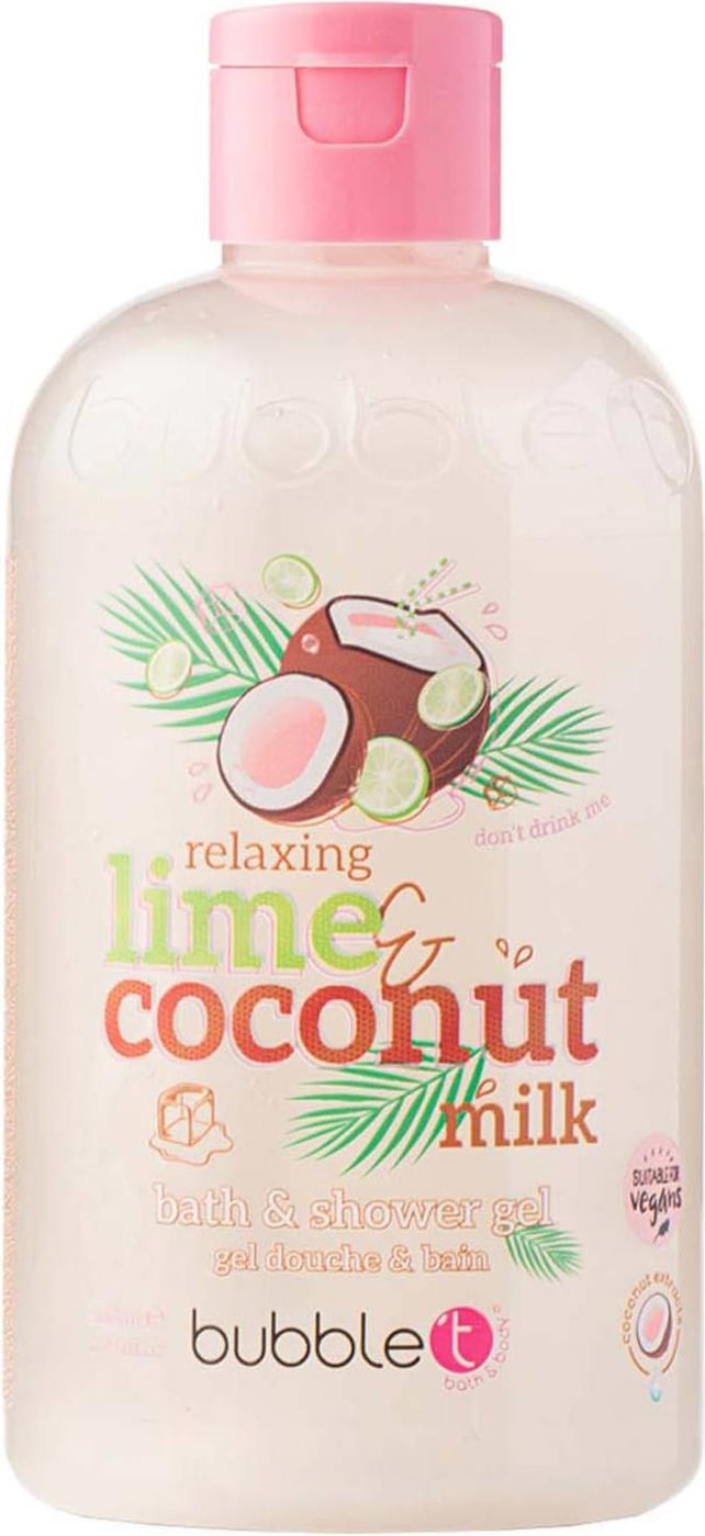 BUBBLE T Bath & Shower Gel (500ml) Coconut & Lime