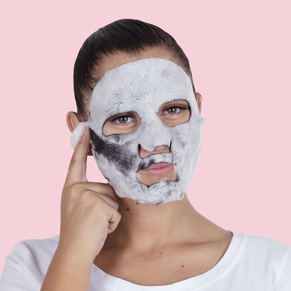 SKIN REPUBLIC Bubble Purifying + Charcoal Face Mask