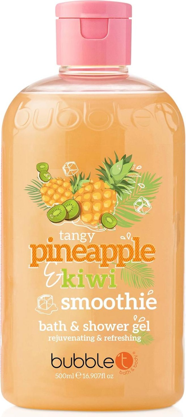 BUBBLE T Bath & Shower Gel (500ml) Pineapple & Kiwi