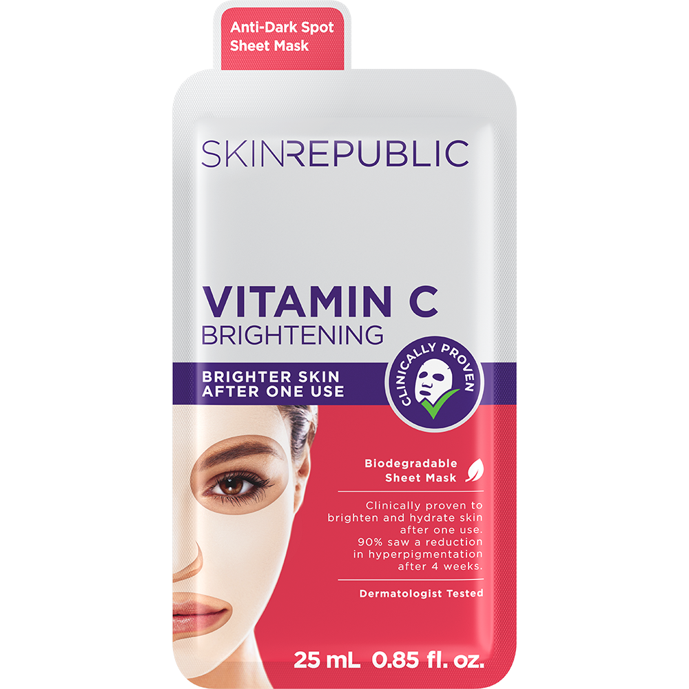SKIN REPUBLIC Vitamin C + Brightening Face Mask