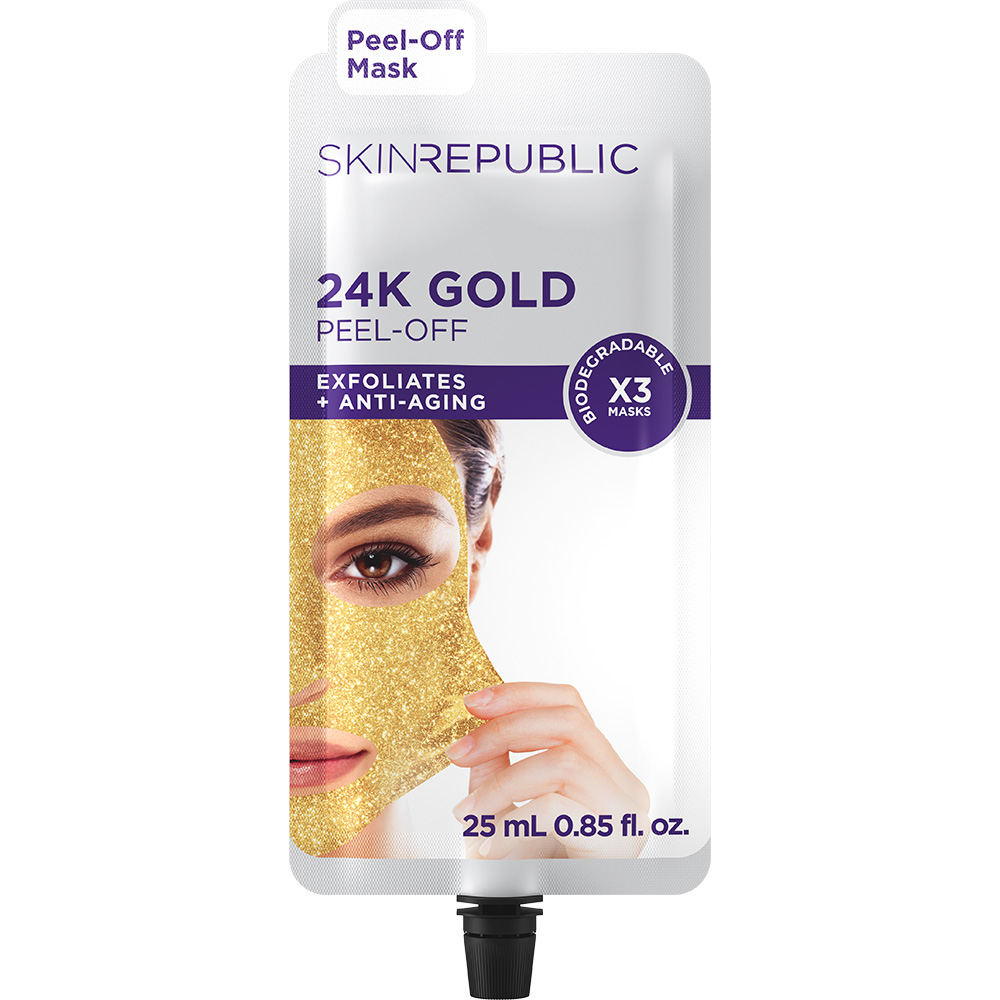 SKIN REPUBLIC Gold Peel-Off Face Mask