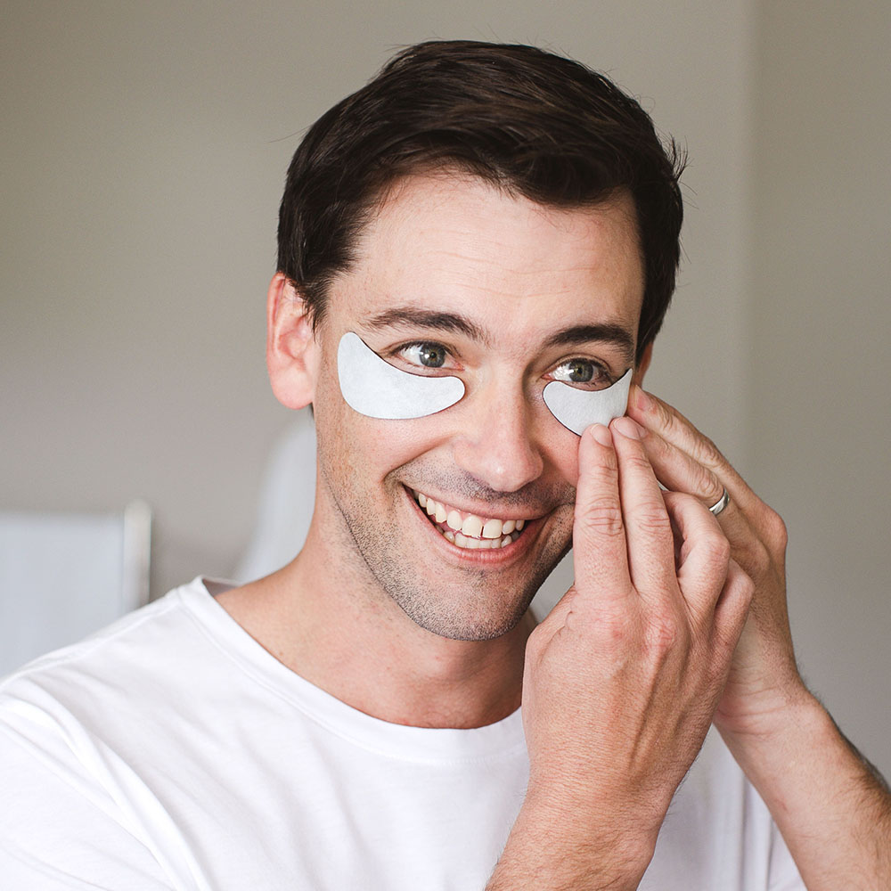 SKIN REPUBLIC Men's Anti-Fatigue Charcoal Under Eye Patch (3 PAIRS)